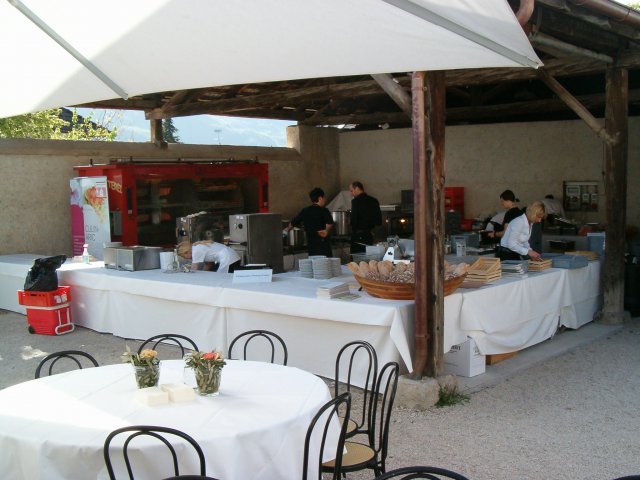 Ochsengrillen in MAGREID Südtirol